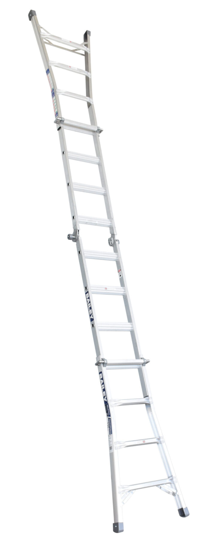 Bailey Aluminium Telescopic Multi Purpose Ladder BXS 20 135kg 2.3m - 4.5m FS13644 Fully Extended