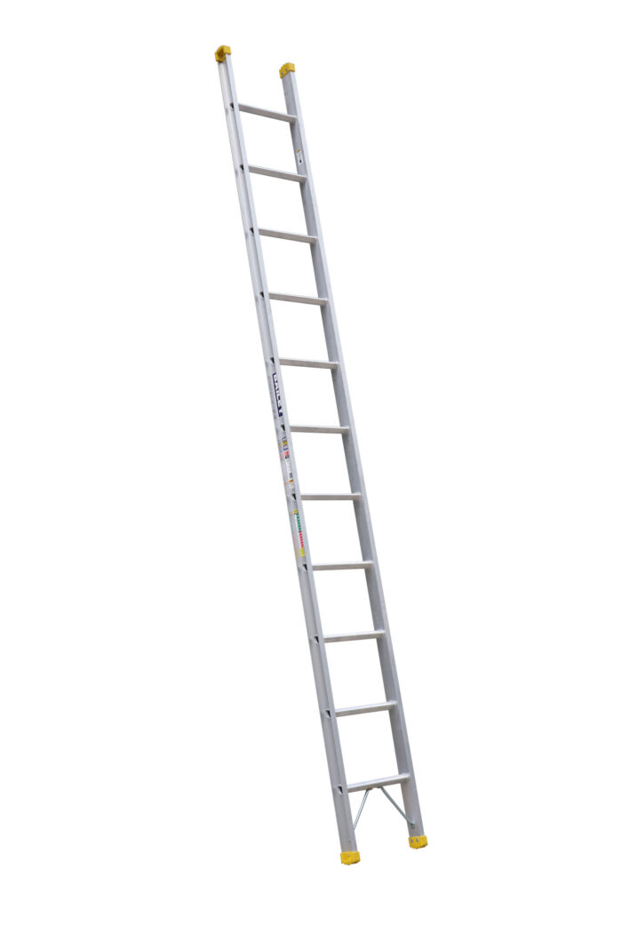 BaileyPro Aluminium Single Ladder 11'3.6m 150kg PUNCHLOCK FS13892