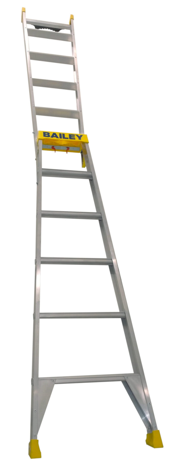 Bailey Pro Punchlock Aluminium Dual Purpose Ladder 6ft -10ft 1.79m - 3.3m FS13988 Operating as a straight extended ladder