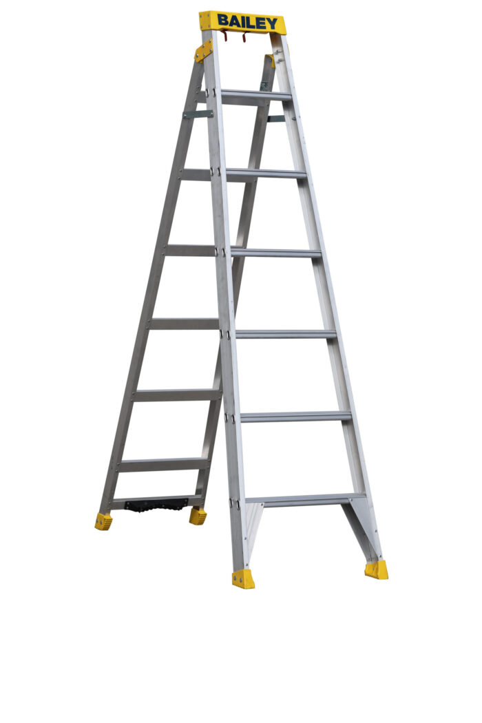 Bailey Pro Punchlock Aluminium Dual Purpose Ladder 7ft -10ft 2.09m -3.9m FS13989