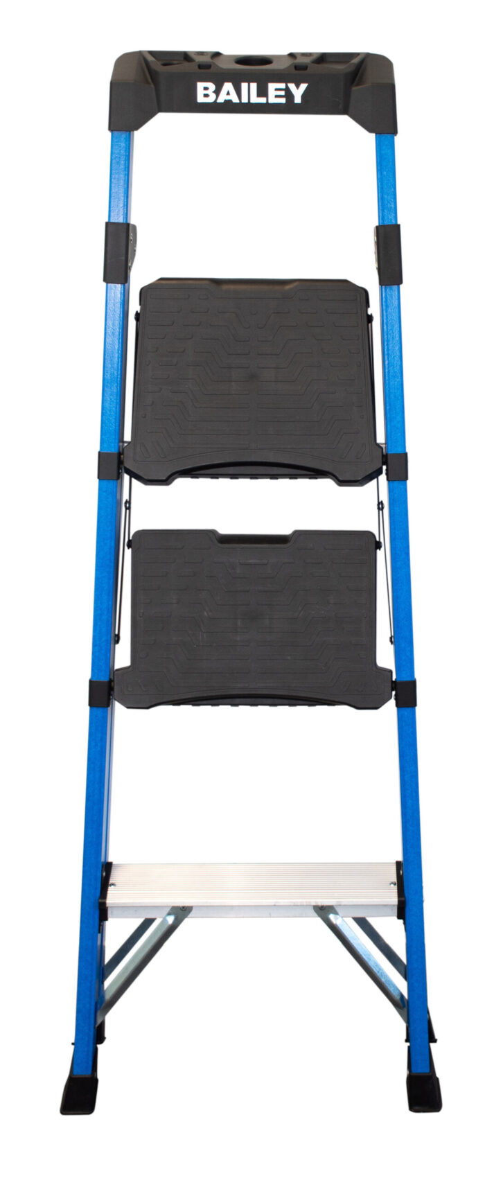 Baily Trade Lyte Fibreglass Industrial Twin Slimline Platform Ladder 3 Step 0.85m FS14042
