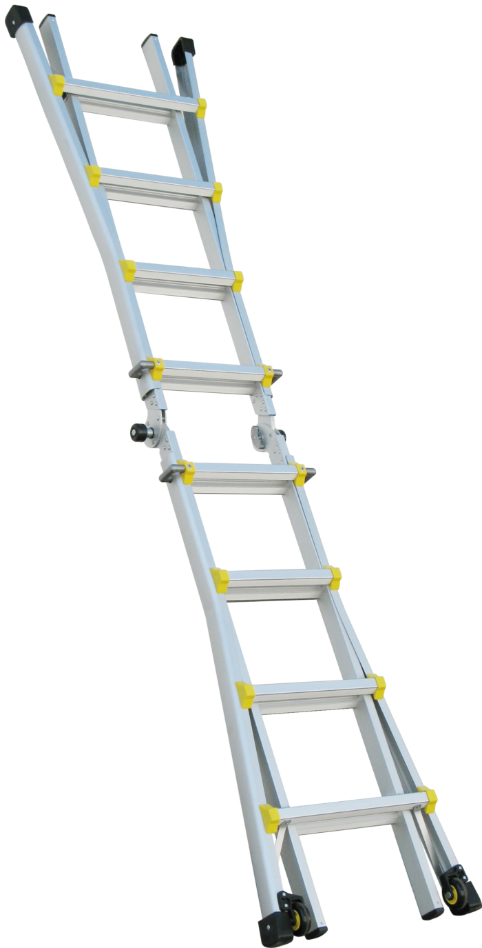 INDALEX TELESCOPIC LADDER PROMT15 Straight position