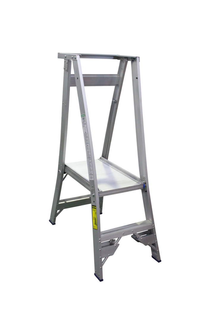 Indalex Pro Series Aluminium Platform Ladder PROP 5/2 ,0.6m Platform Height, open position