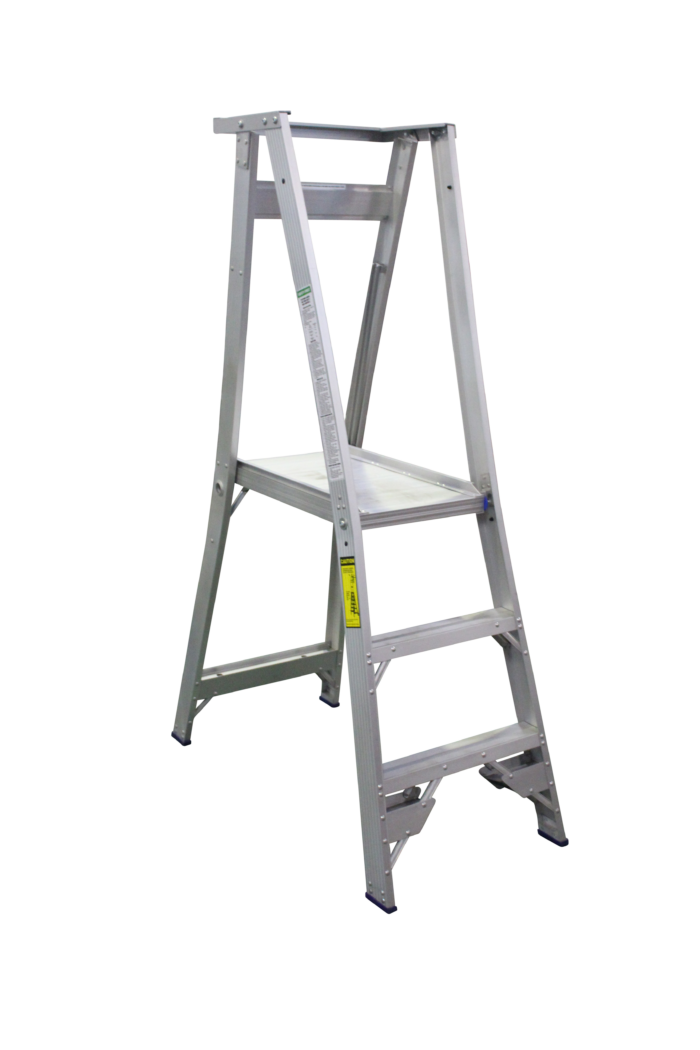 Indalex Pro Series Aluminium Platform Ladder 6/3 PROP, 0.9m Platform Height, open view
