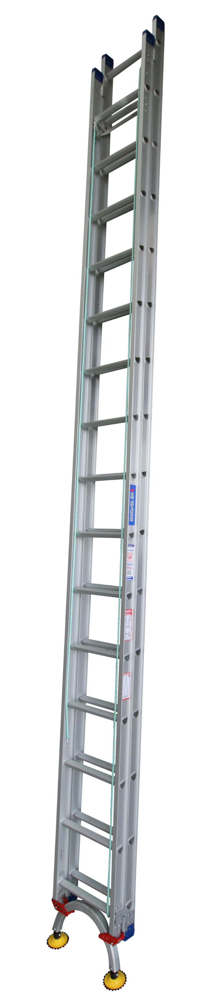 PROX30 Indalex Pro Series Aluminium Extension Ladder with Level-Arc 30ft 5.0m - 9.0m
