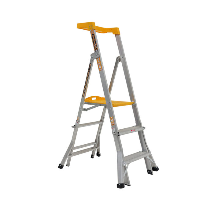 Gorilla Aluminium Adjustable Platform Ladder 1.15-1.75 RPL0304-I