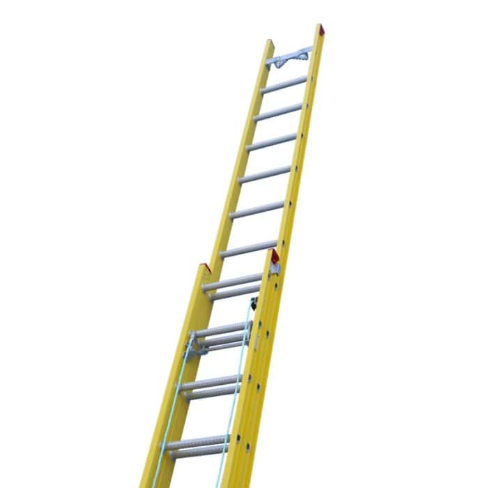Indalex Fibreglass Extension Ladder Extended