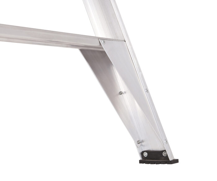 Ladamax ladder ALUMINIUM GUSSETT BRACE CLOSEUP