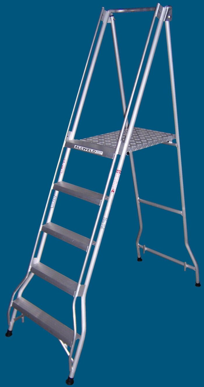 Allweld Folding Platform ladder FPS15 5 step Australian made