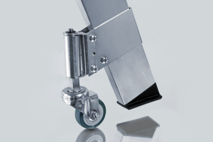 Little Jumbo Safety Step spring loaded wheel kit 600