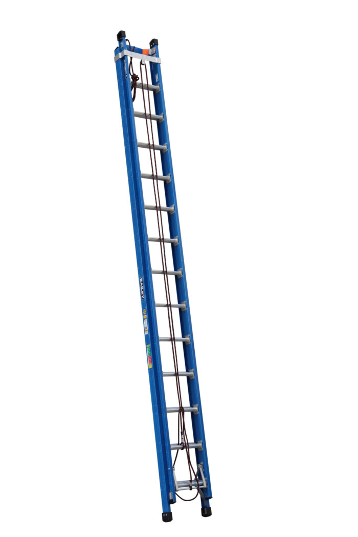Bailey Professional Punchlock FXN 14 Fibreglass Extension Ladder with Pole Strap 170kg 4.4m - 7.8m FS13912