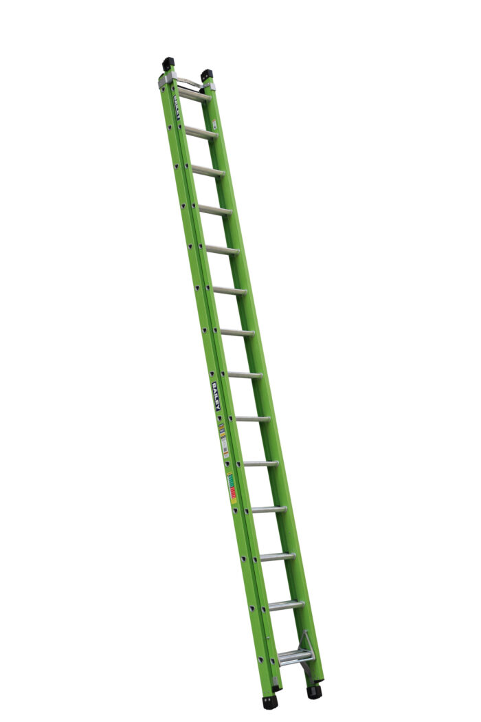 Bailey Professional Punchlock FSXN 14 Fibreglass Extension Ladder with Vee Rung 4.47m -7.8m 150kg FS13920