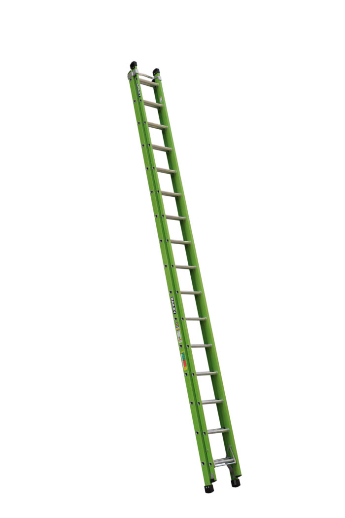 Bailey Professional Punchlock FSXN 16 Fibreglass Extension Ladder with Vee Rung 5m - 9m 140kg FS13921