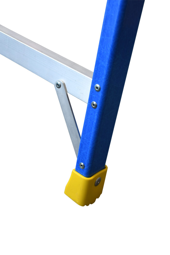 Bailey Pro Punchlock Leansafe Fibreglass Single Sided Step Ladder BACK LEG BOOT