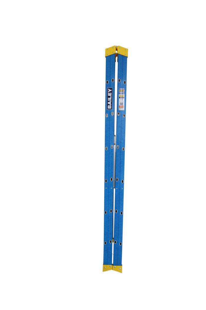 Bailey Professional Punchlock Fibreglass Double Sided Step Ladder 7ft 2.1m FS13981 side closed position