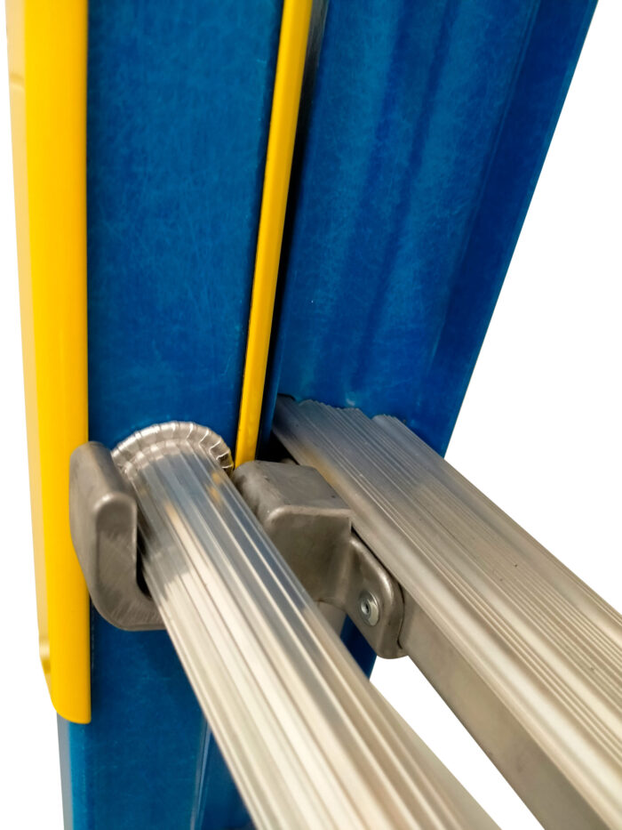 Bailey Professional Fibreglass FSE6 PUNCHLOCK Step Extension Ladder 1.8m - 3.2m FS13985 Hook