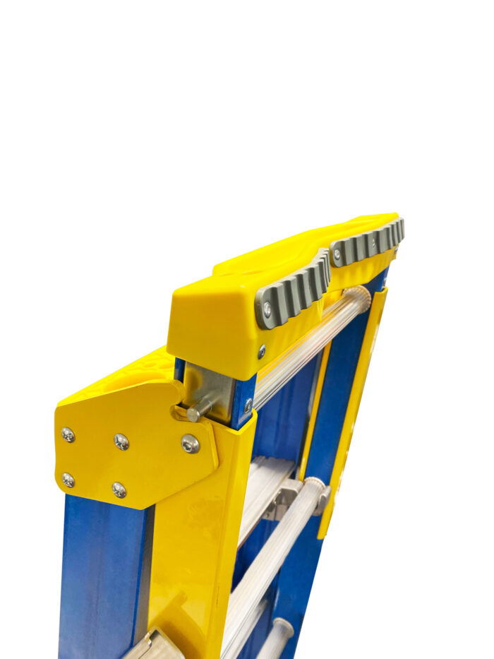 Bailey Professional Fibreglass FSE6 PUNCHLOCK Step Extension Ladder 1.8m - 3.2m FS13985 V Rung or Pole Strap