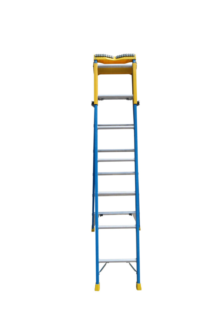 Bailey Professional Fibreglass FSE7 PUNCHLOCK Step Extension Ladder 2.1m - 3.73m FS13986