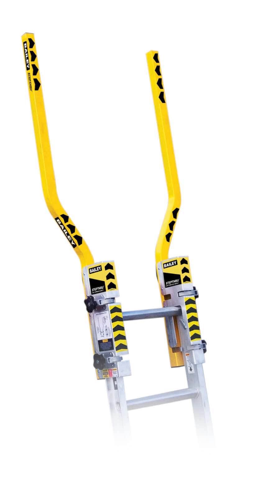 Bailey Stepthru Extension Ladder Safety Hand Rails FS14000 - Ladder Shop