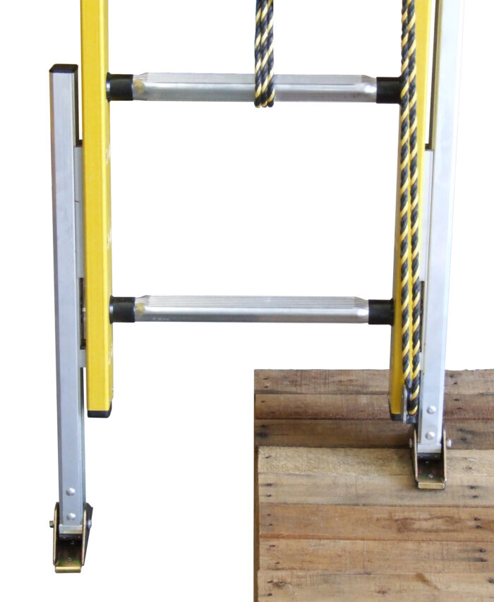 Leveleze on FED on crate. Ladder accessory jpg