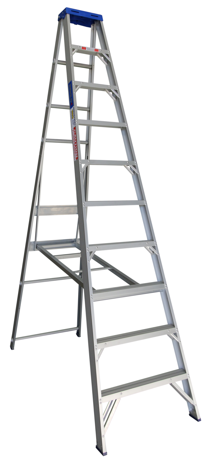 PROS10 Indalex Pro Series Aluminium Single Sided Step Ladder 10ft 3.0m