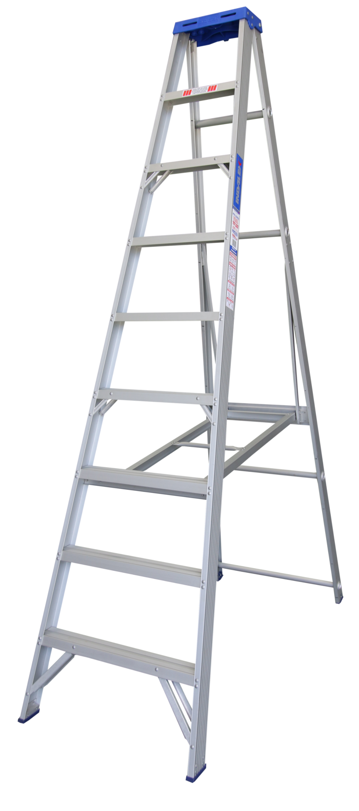 PROS9 Indalex Pro Series Aluminium Single Sided Step Ladder 9ft 2.7m