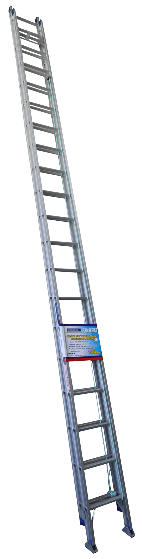 PROX36 SF : Indalex Pro Series Aluminium Extension Ladder with Swivel Feet 36ft 6.3m - 10.8m closed position