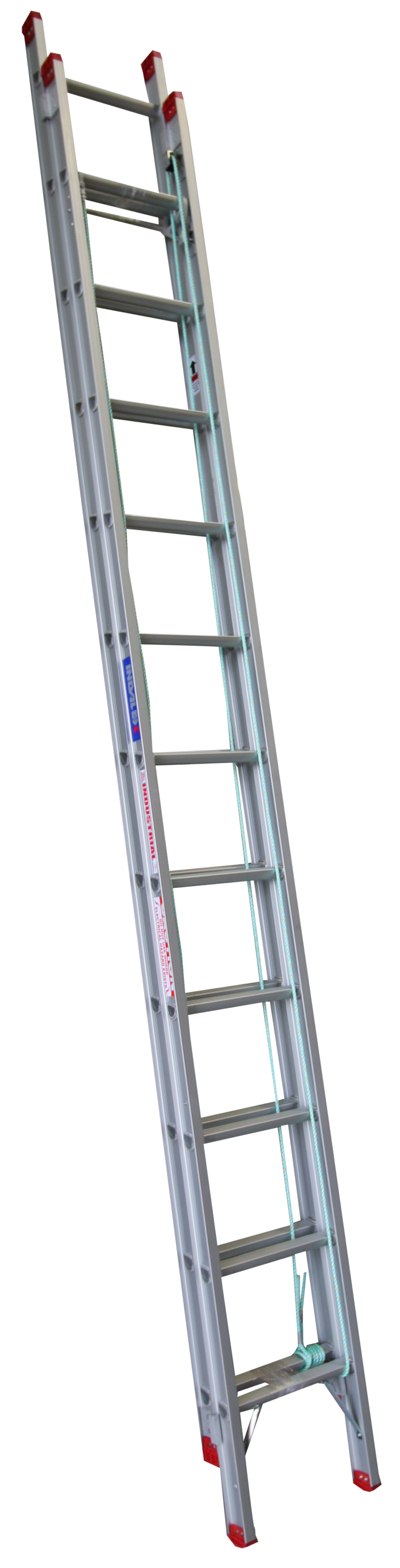 : Indalex Tradesman Aluminium Extension Ladder TRDX22 CLOSED POSITION