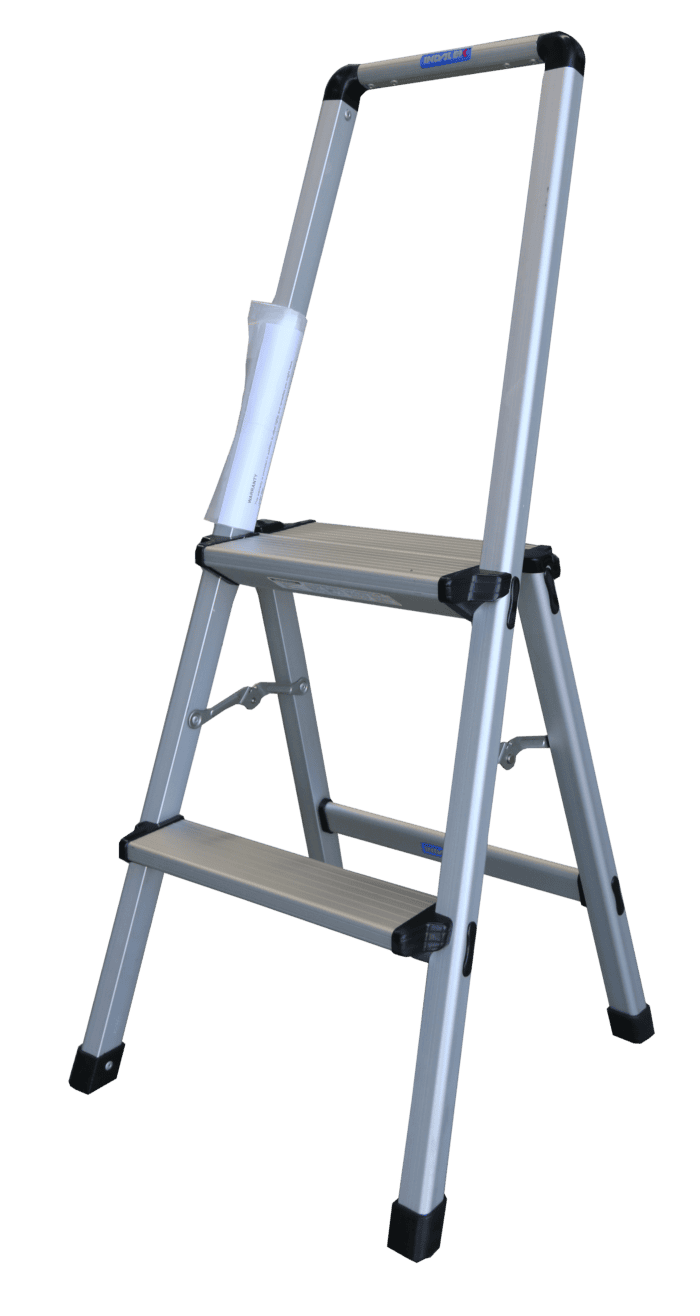 Indalex 2 Step Domestic Ladder with Handrail 0.6m TT60