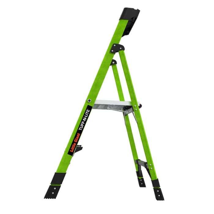 Little Giant Tuff-N-Lite 2  Step Fibreglass Platform Ladder 15364 -440