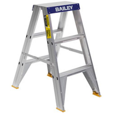 Step Ladders - Bailey - Aluminium Double Sided 150 Kg - Bailey Pro Big Top