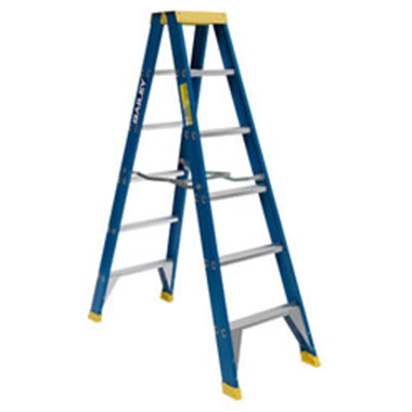 Step Ladders - FIBREGLASS DOUBLE SIDED 150 KG - Bailey RFDS