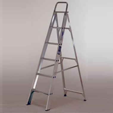 Step Ladders - Aluminium Single Sided 120 Kg - LADaMAX Mighty Max SS